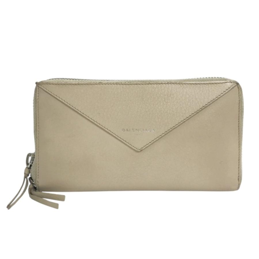 BALENCIAGA バレンシアガ 381226 ペーパーコンチネンタル ラウンド 