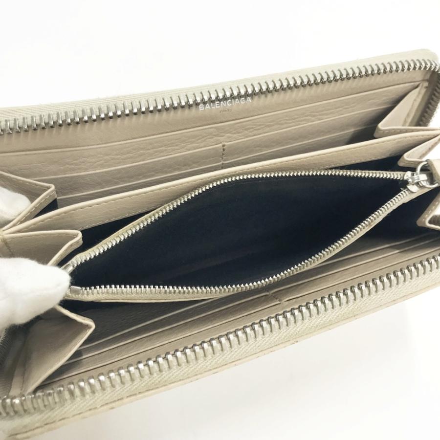 BALENCIAGA バレンシアガ 381226 ペーパーコンチネンタル ラウンド 