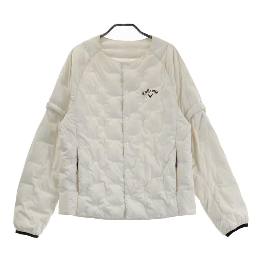 CALLAWAY キャロウェイ 2WAYダウンジャケット ホワイト系 M ゴルフ