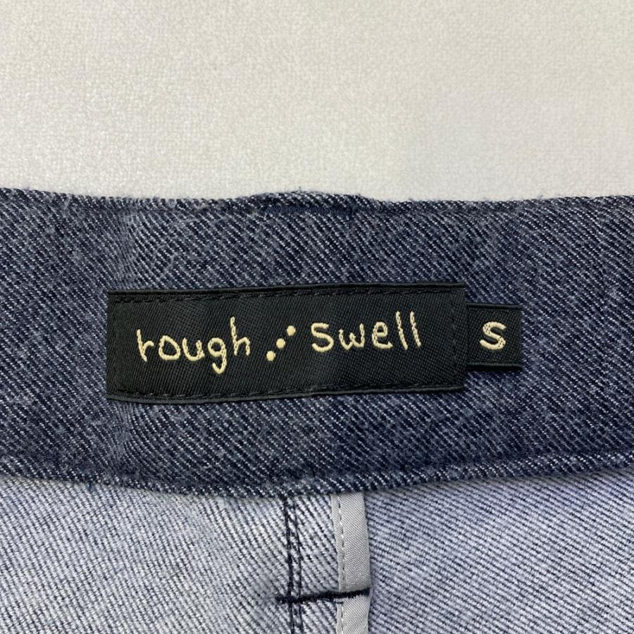 ROUGH&SWELL ラフアンドスウェル ストレッチパンツ ネイビー系 S