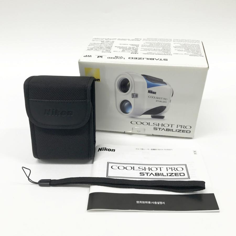 COOLSHOT NIKON ニコン PRO STABILIZED スコープ ホワイト系 ゴルフ