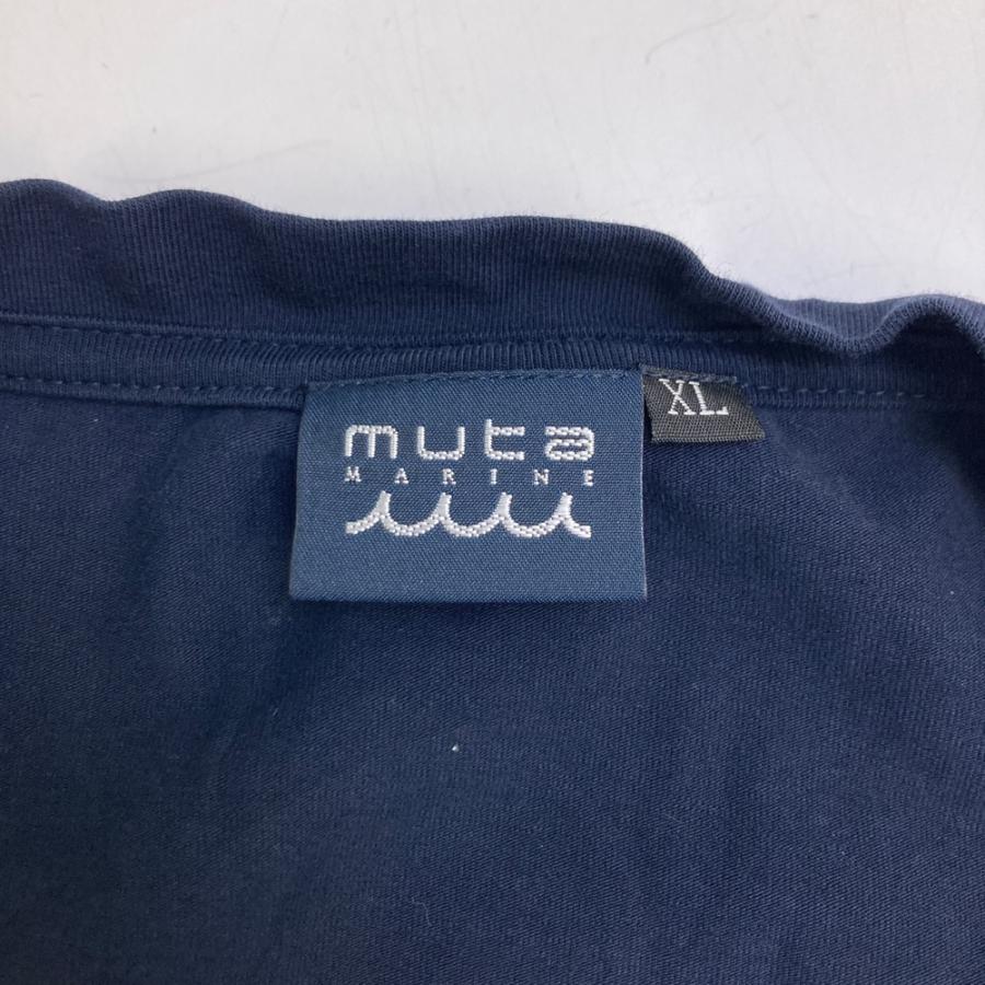 MUTA MARINE ムータマリン 半袖Tシャツ ネイビー系 XL ゴルフウェア
