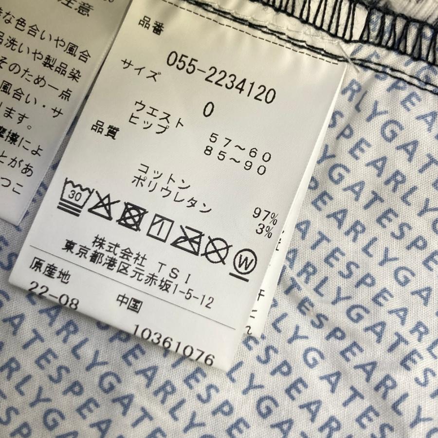 【新品】PEARLY GATES パーリーゲイツ 055-2234120 スカート  ネイビー系 0 ゴルフウェア レディース_6