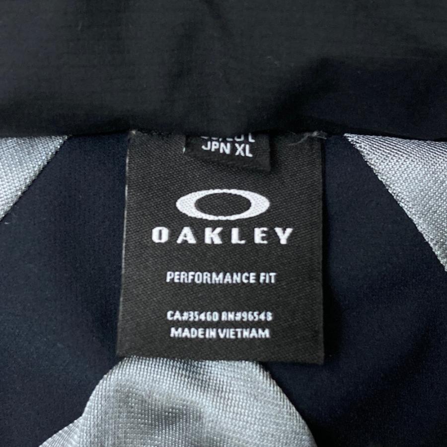 OAKLEY オークリー ダウンジャケット スカル ブラック系 XL ゴルフ
