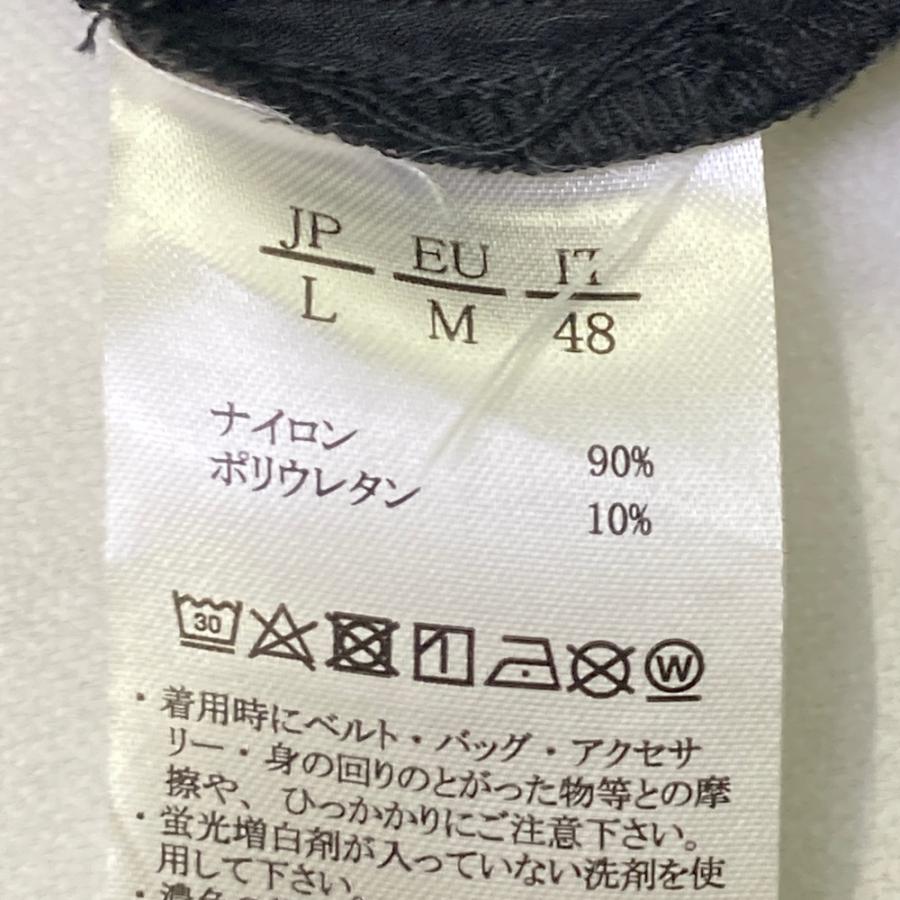 1PIU1UGUALE3 GOLF ストレッチナイロンパンツ カモフラ柄 ブラック系 L