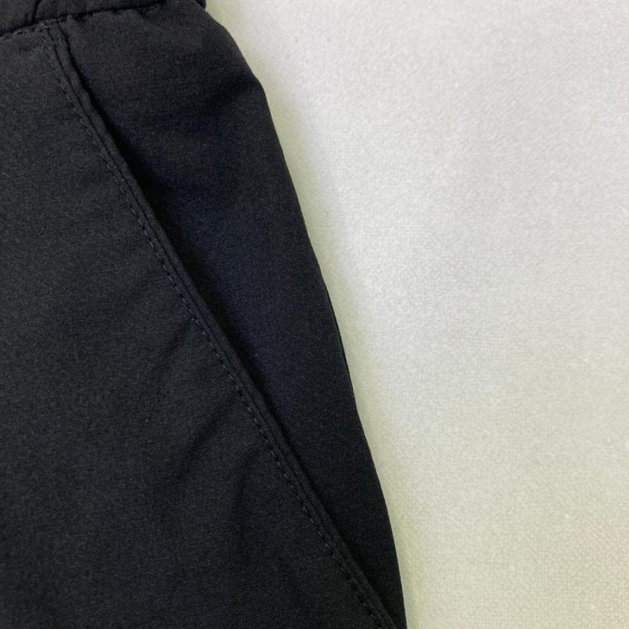 1PIU1UGUALE3 GOLF ストレッチナイロンパンツ カモフラ柄 ブラック系 L