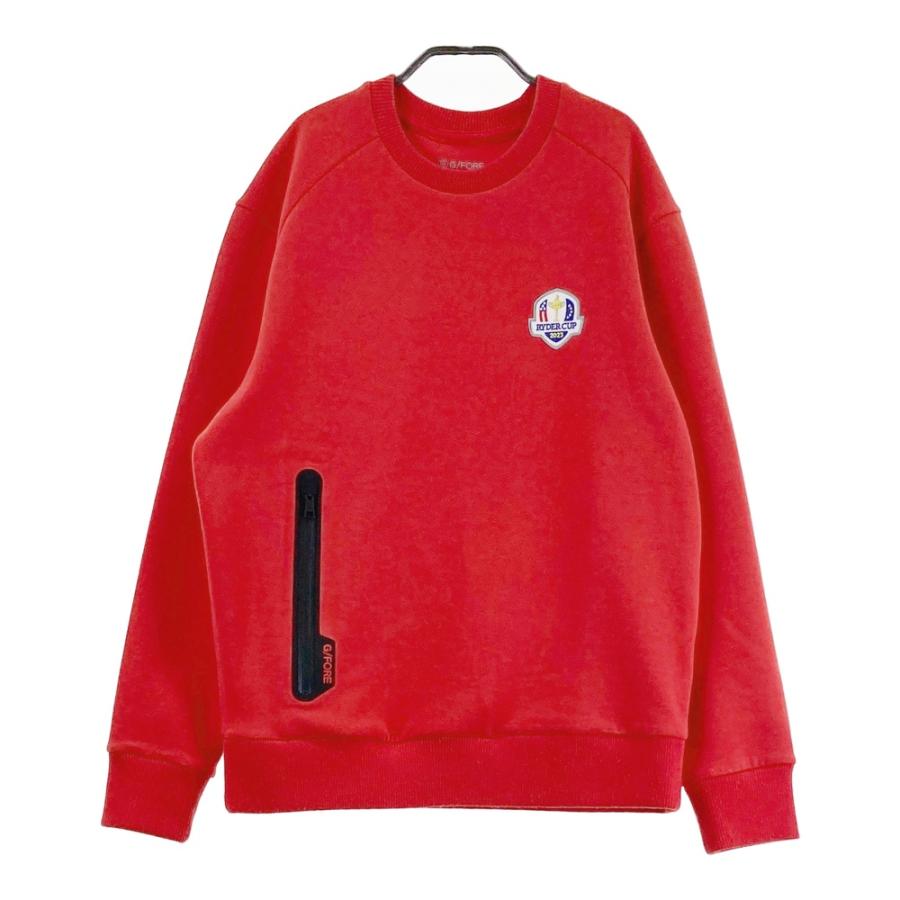 G/FORE ジーフォア スウェットトレーナー レッド系 M ゴルフウェア