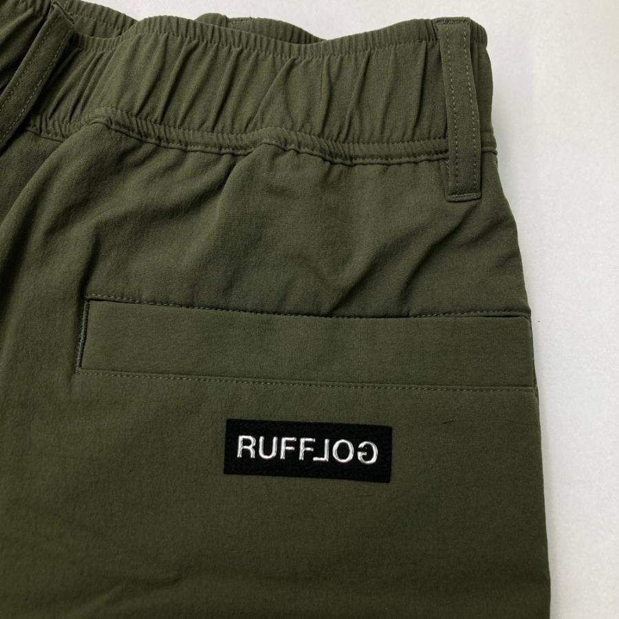 RUFFLOG ラフロッグ ハーフパンツ カーキ系 L ゴルフウェア メンズ