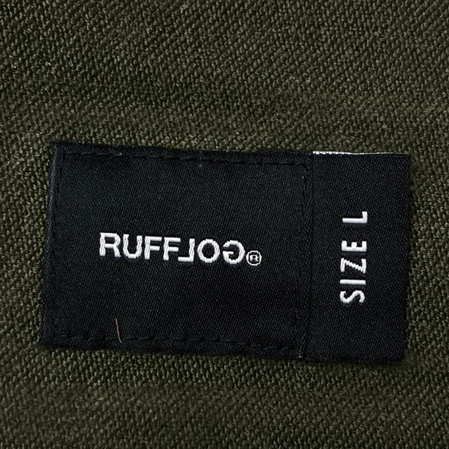 RUFFLOG ラフロッグ ハーフパンツ カーキ系 L ゴルフウェア メンズ