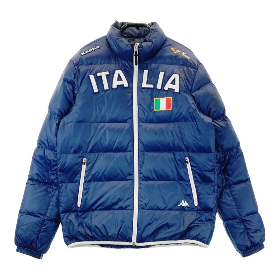 KAPPA GOLF カッパゴルフ ダウン ジップジャケット ネイビー系 L