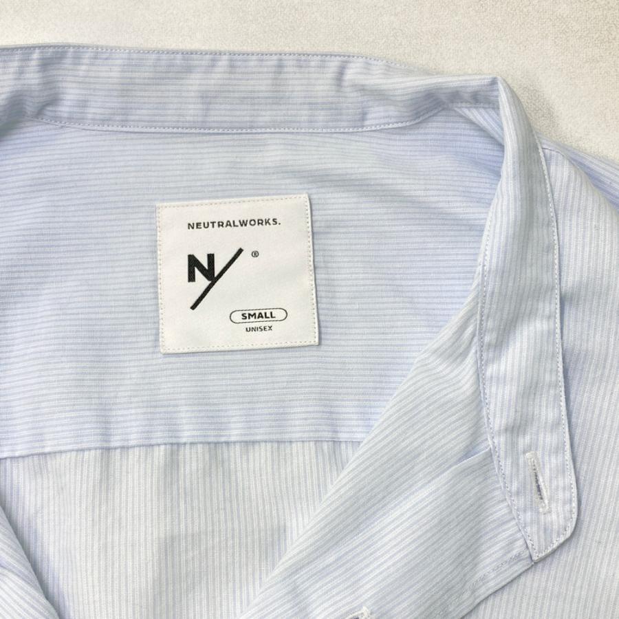 NEUTRALWORKS ニュートラルワークス バンドカラー 長袖シャツ