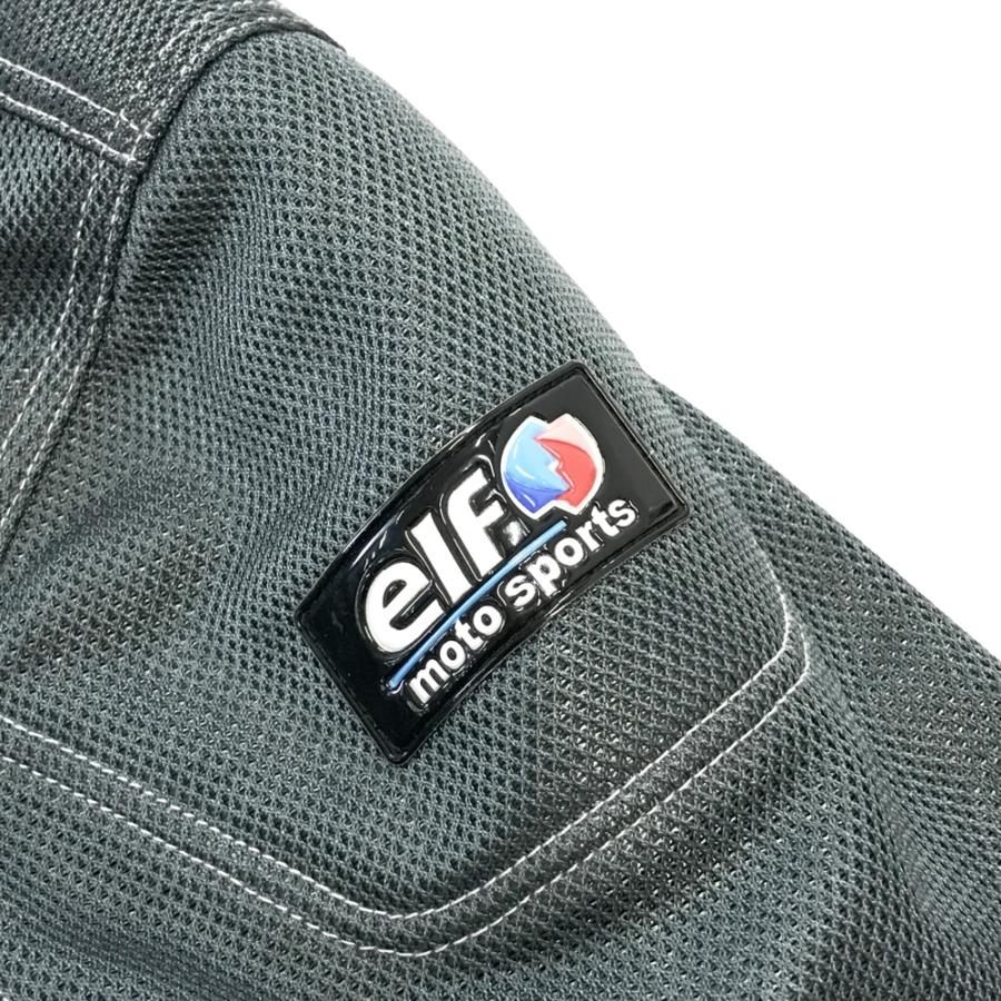 elf（エルフ） メッシュジャケット グレー系 M バイクウェア メンズ