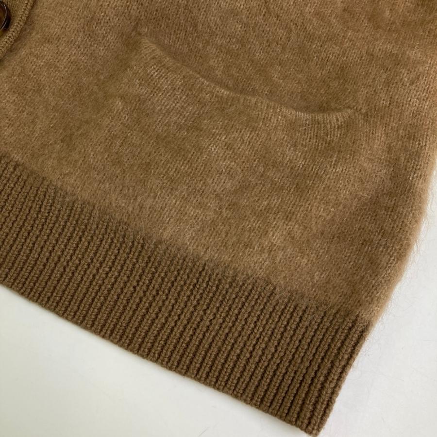 ACNE studios アクネストゥディオズ A60038 カーディガン RIVES MOHAIR モヘアブレンド  ブラウン系 XS レディースの画像