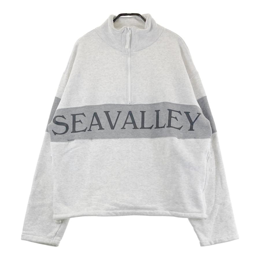 SEA シー 110723425 ハーフジップスウェット SEAVALLEY グレー系 FREE