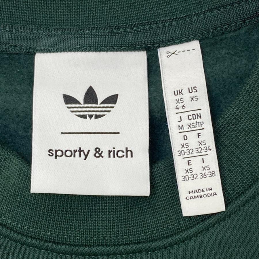 adidas アディダス JN5320 スウェットトレーナー ×SPORTY & RICH