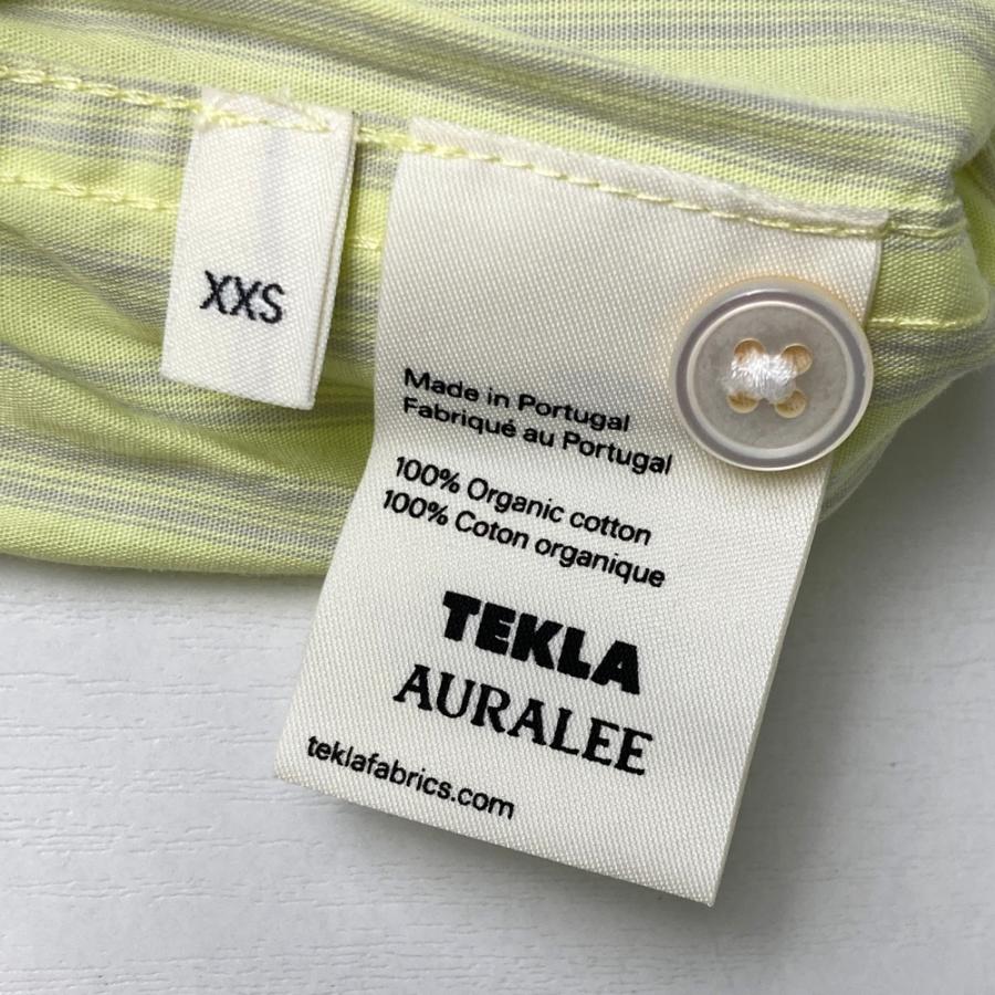 AURALEE オーラリー ショートパンツ ×TEKLA Boxer shorts ストライプ柄