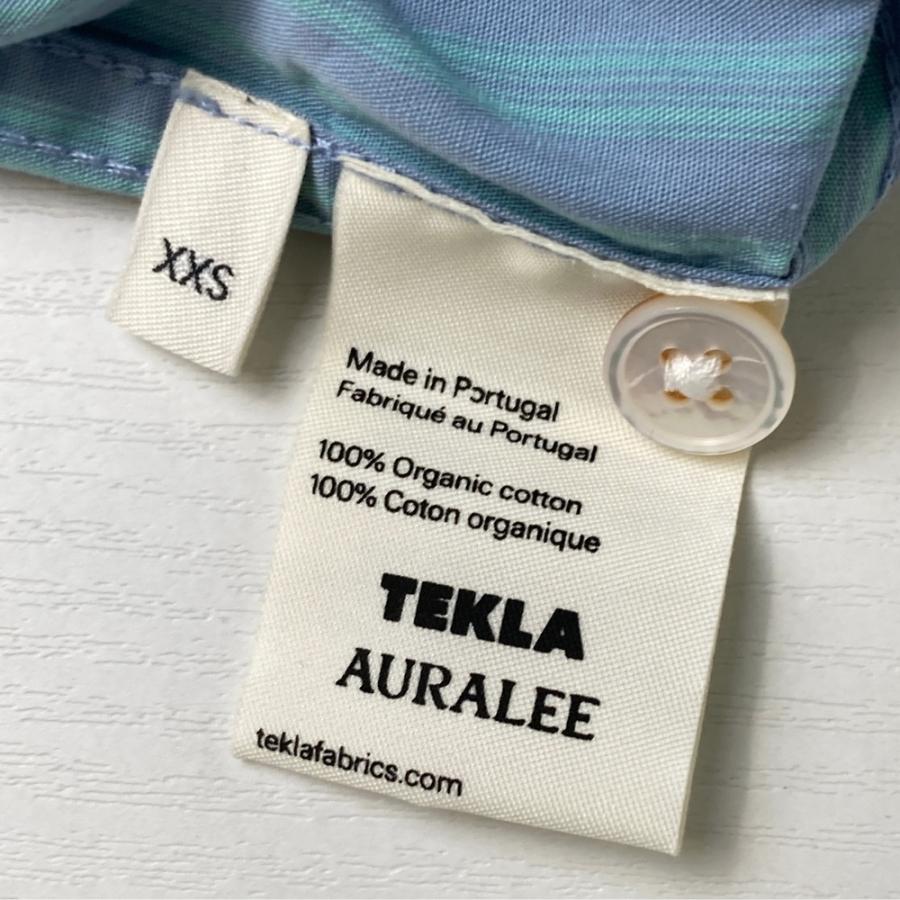 AURALEE オーラリー ショートパンツ ×TEKLA Boxer shorts ストライプ柄