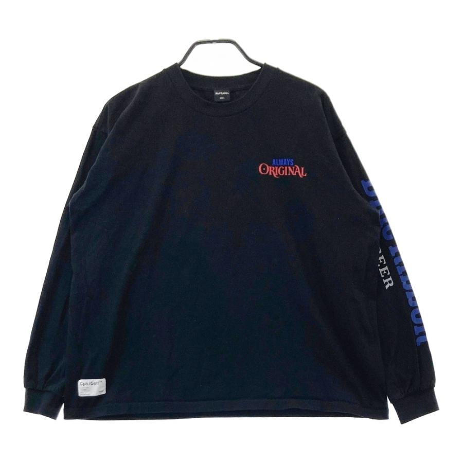 RUFFLOG ラフロッグ ×PabstBlueRibbon ×Cph/Golf 長袖Tシャツ