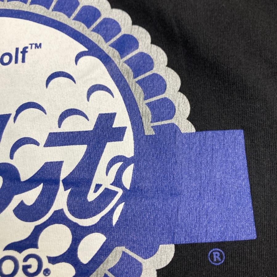 RUFFLOG ラフロッグ ×PabstBlueRibbon ×Cph/Golf 長袖Tシャツ ブラック