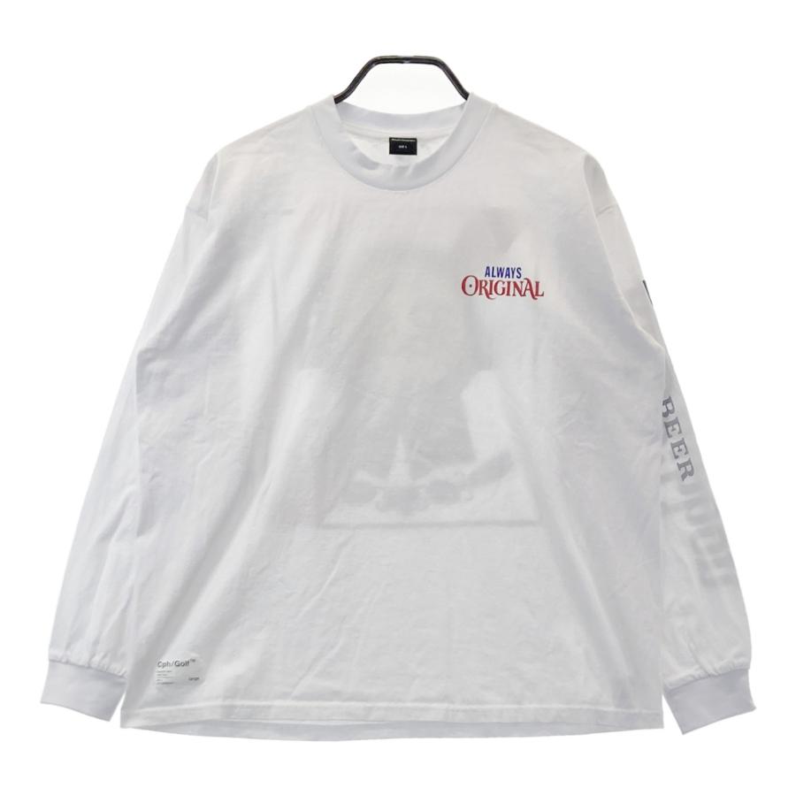 RUFFLOG ラフロッグ ×PabstBlueRibbon ×Cph/Golf 長袖Tシャツ