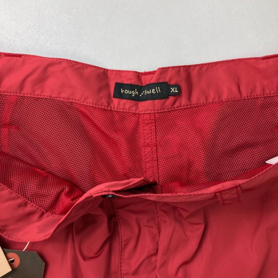 新品】ROUGH&SWELL ラフアンドスウェル ハーフパンツ レッド系 XL