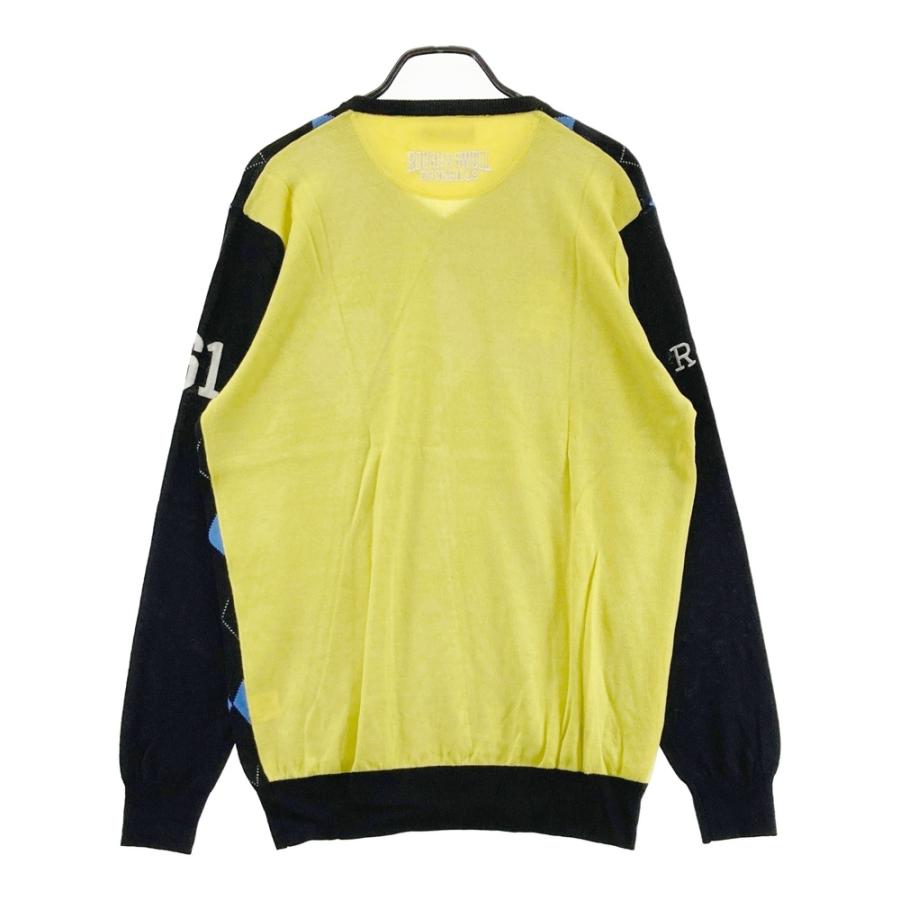 rough ＆ swell duckbills アーガイル柄ニットセーターМ rough ＆ swell duckbills アーガイル柄ニットセーター 【公式通販】