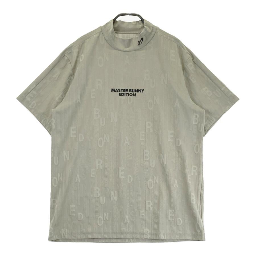 新品【マスターバニー】メンズ 半袖モックネック シャツ 6/LL ゴルフ