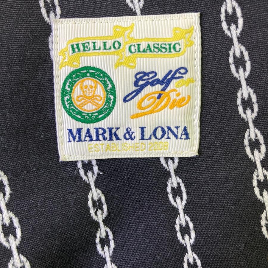 MARK&LONA（マークアンドロナ） ; ストレッチパンツ チェーン柄