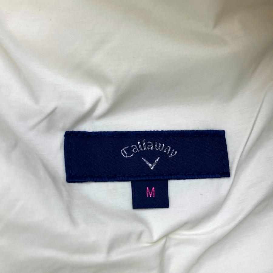 Callaway（キャロウェイ） フード付 ダウンベスト ロング丈 ホワイト系