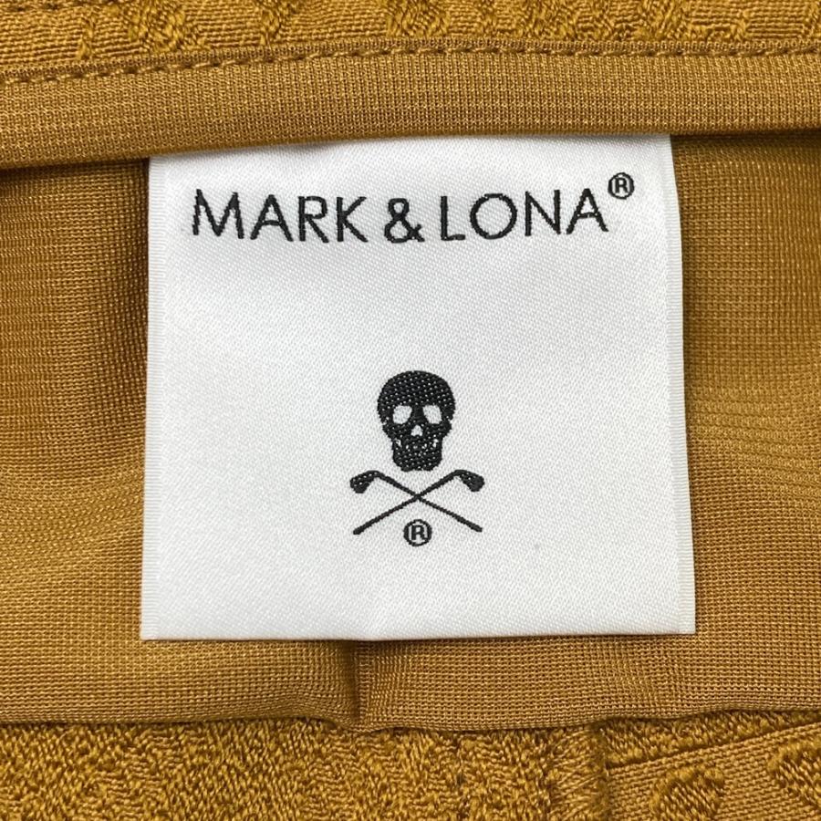 サイズ：48 MARK&LONA マークアンドロナ 2024年モデル ストレッチパンツ キャメル 総柄 ブラウン系 [240101629946] ゴルフウェア メンズ ストスト 新品】MARK&LONA マークアンドロナ 2024年モデル ストレッチパンツ
