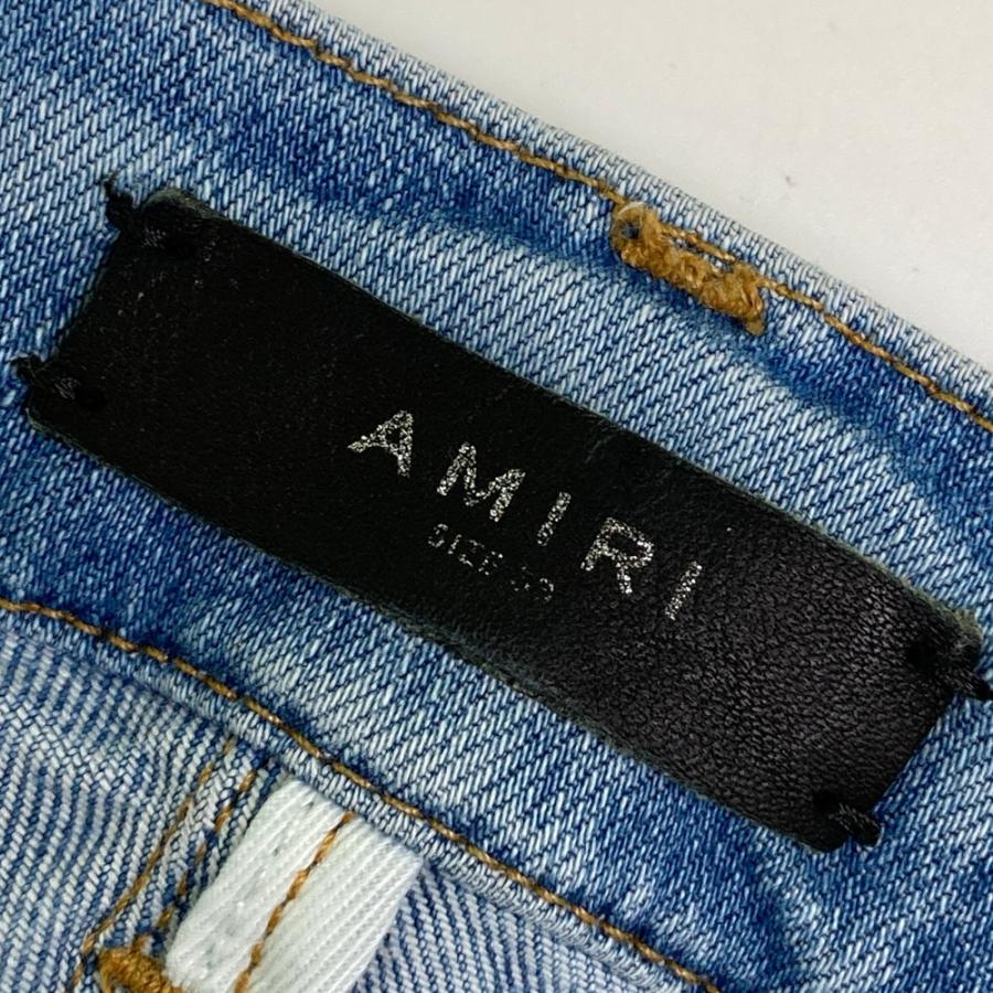 AMIRI アミリ M069 ダメージ デニムパンツ ブルー系 33 メンズ