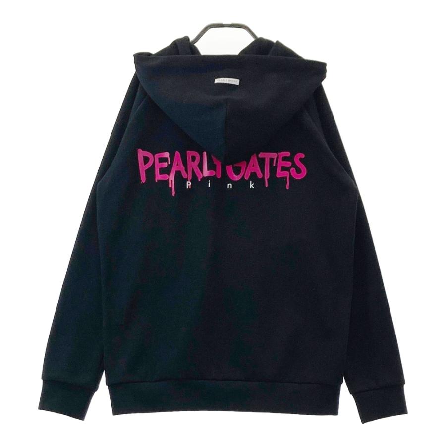PEARLY GATES パーリーゲイツ ジップパーカー ジャケット ペイントロゴ