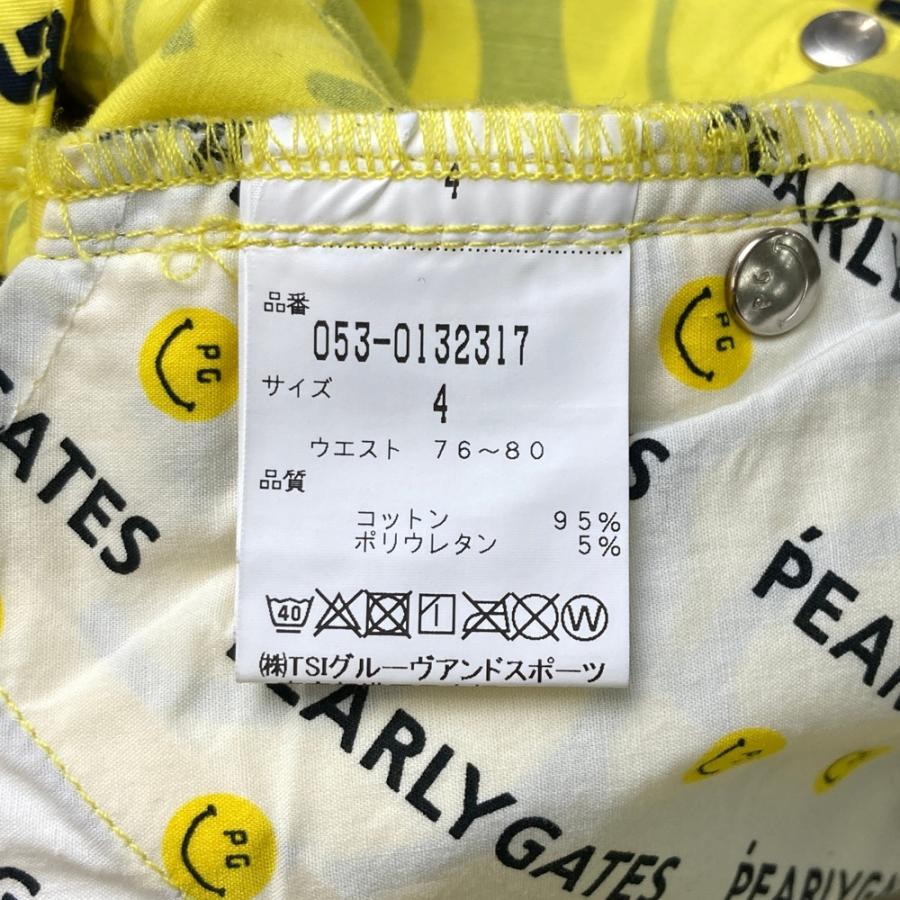 PEARLY GATES パーリーゲイツ ストレッチハーフパンツ ニコちゃん柄