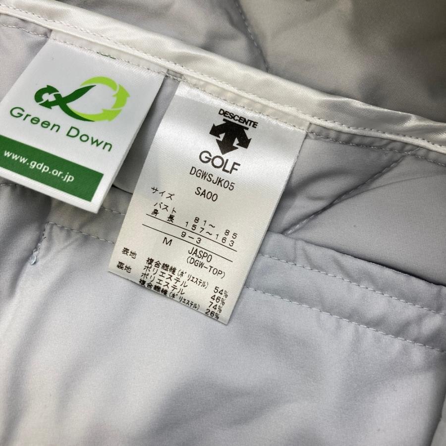 DESCENTE GOLF デサントゴルフ ダウンジャケット ブルー系 M ゴルフ
