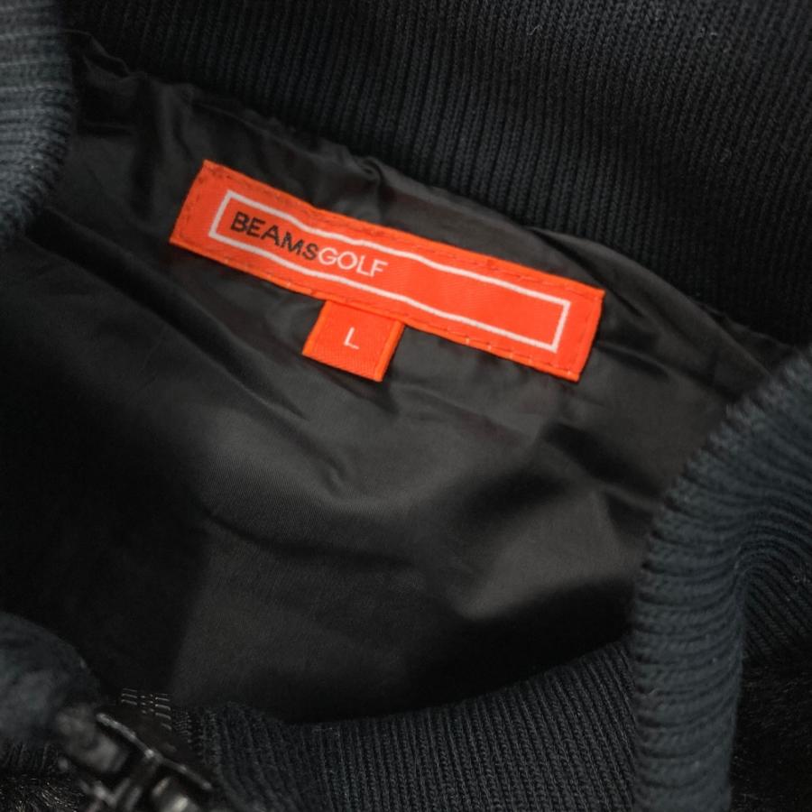BEAMS GOLF ビームスゴルフ  ノースリーブ ファー 中綿ワンピース  ブラック系 L ゴルフウェア レディース_2