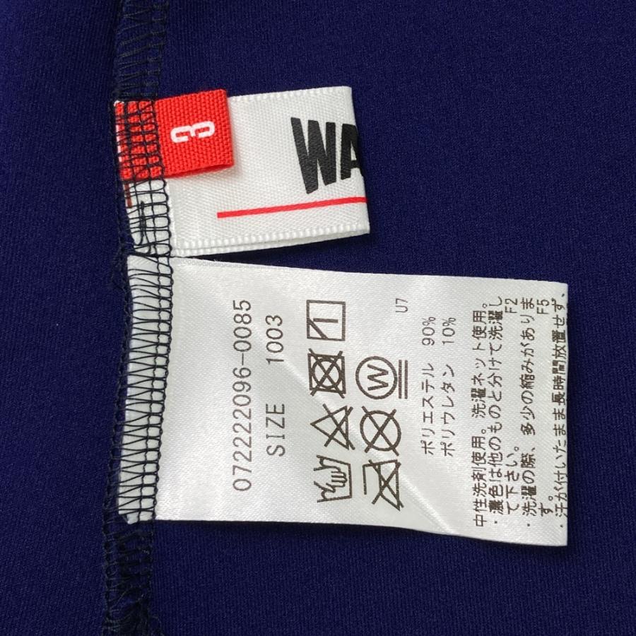 WAAC ワック ハイネック 長袖Tシャツ ネイビー系 3 ゴルフウェア