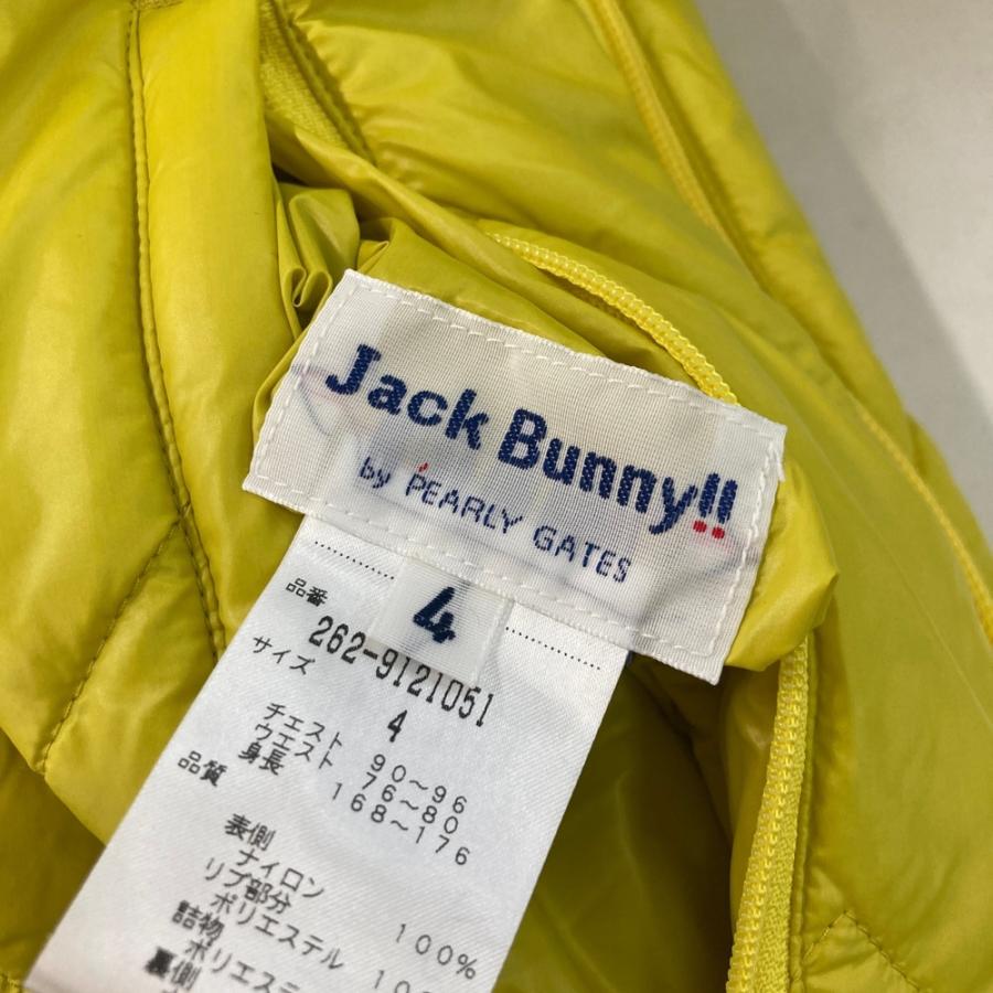 JACK BUNNY ジャックバニー  リバーシブル 中綿 ボア スニードジャック  イエロー系 4 ゴルフウェア メンズ_4