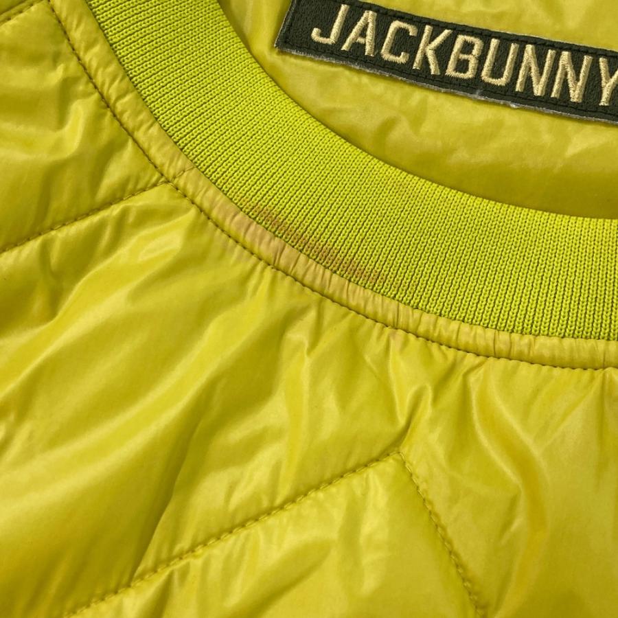 JACK BUNNY ジャックバニー  リバーシブル 中綿 ボア スニードジャック  イエロー系 4 ゴルフウェア メンズ_6