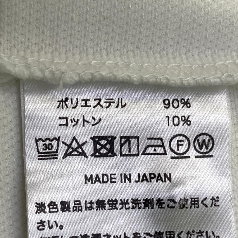 8YARDS ハチヤーズ 長袖ポロシャツ ホワイト系 L ゴルフウェア