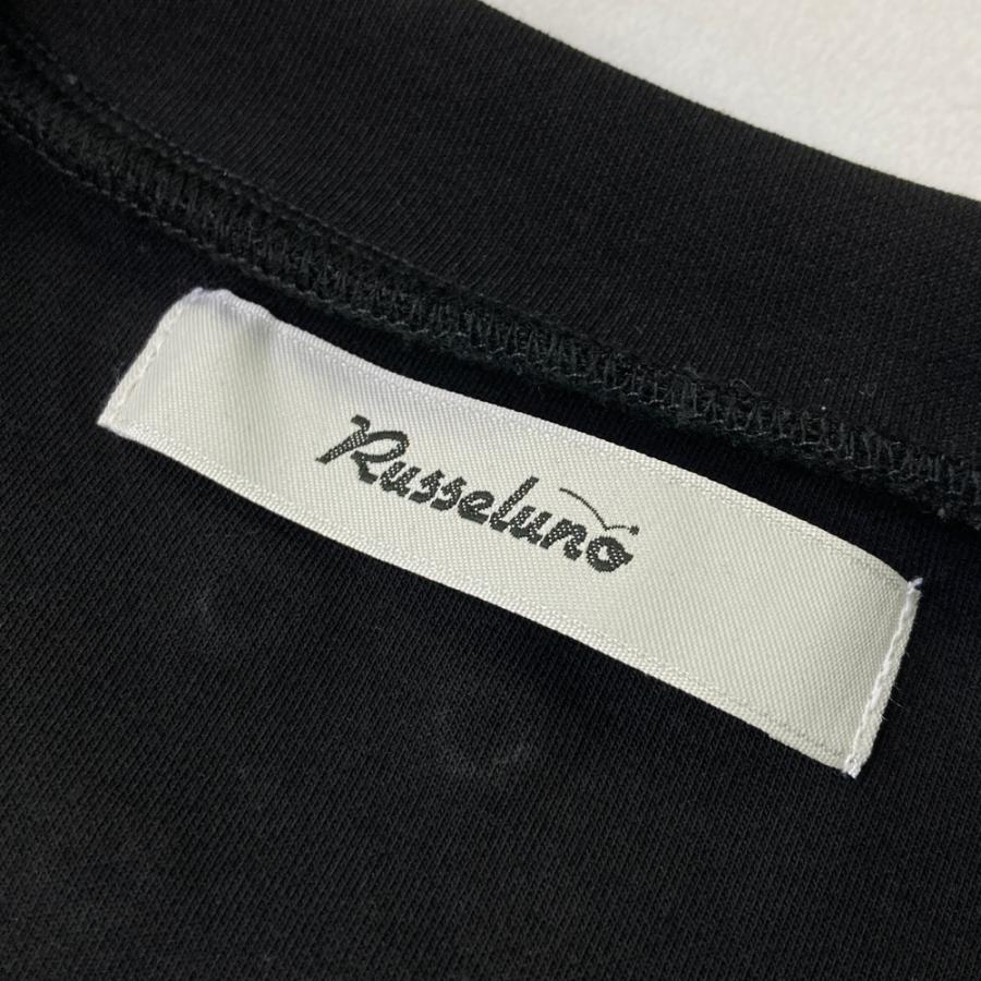 RUSSELUNO ラッセルノ 長袖Tシャツ ルチャ ブラック系 5 ゴルフウェア