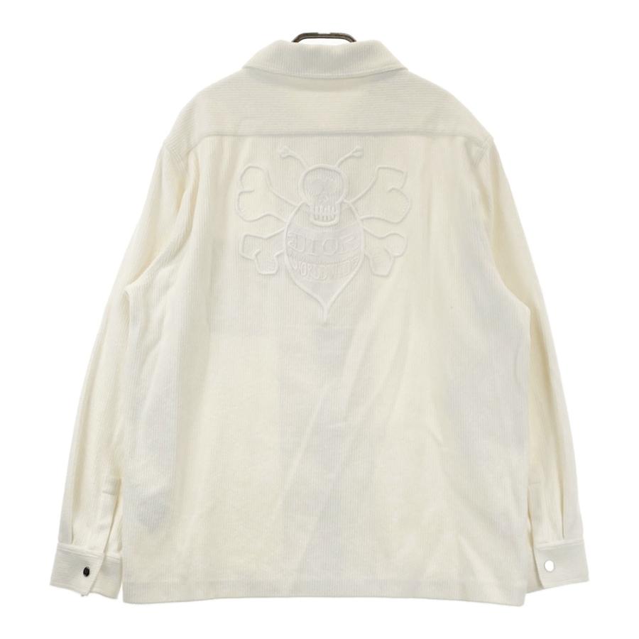 Dior HOMME ディオールオム 033J500A0630 ジャケット SHAWN STUSSY  ホワイト系 L メンズの画像