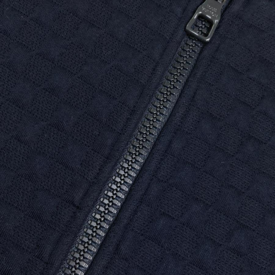 LOUIS VUITTON ルイ ヴィトン HJY05W ジップパーカー ダミエ ネイビー