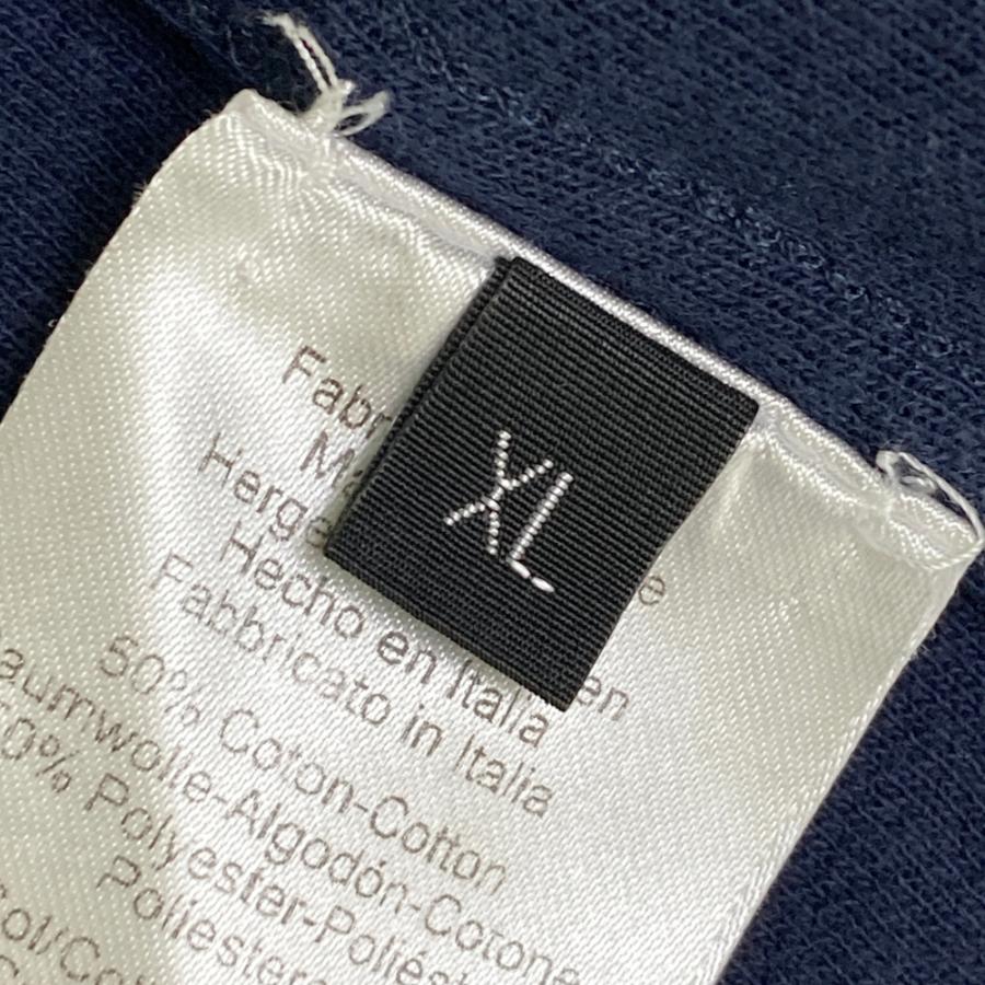 HERMES エルメス 半袖ポロシャツ セリエ ネイビー系 XL メンズ