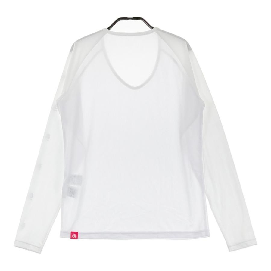 archivio（アルチビオ） メッシュ 長袖Tシャツ ホワイト系 40 ゴルフ