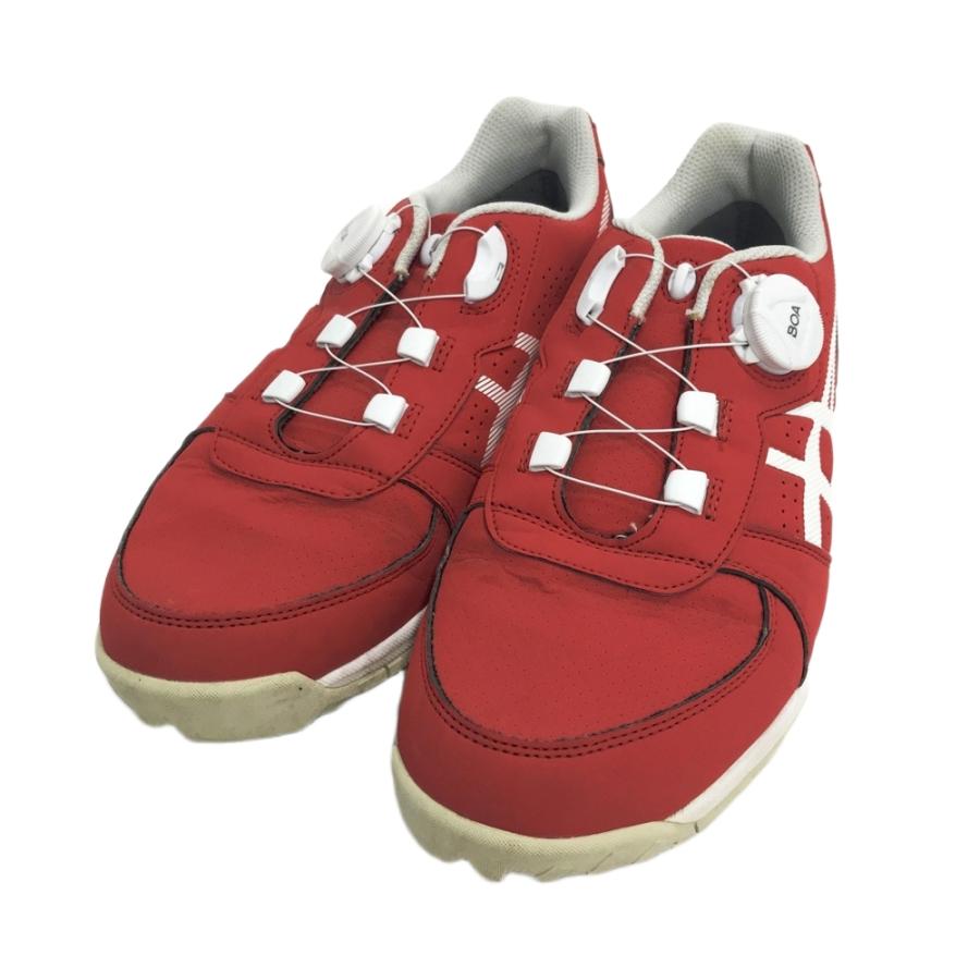 ASICS GEL-PRESHOT BOA ゴルフシューズ　25.5 ほぼ未使用 asics アシックス 1113A003 GEL-PRESHOT BOA ゴルフシューズ レッド系