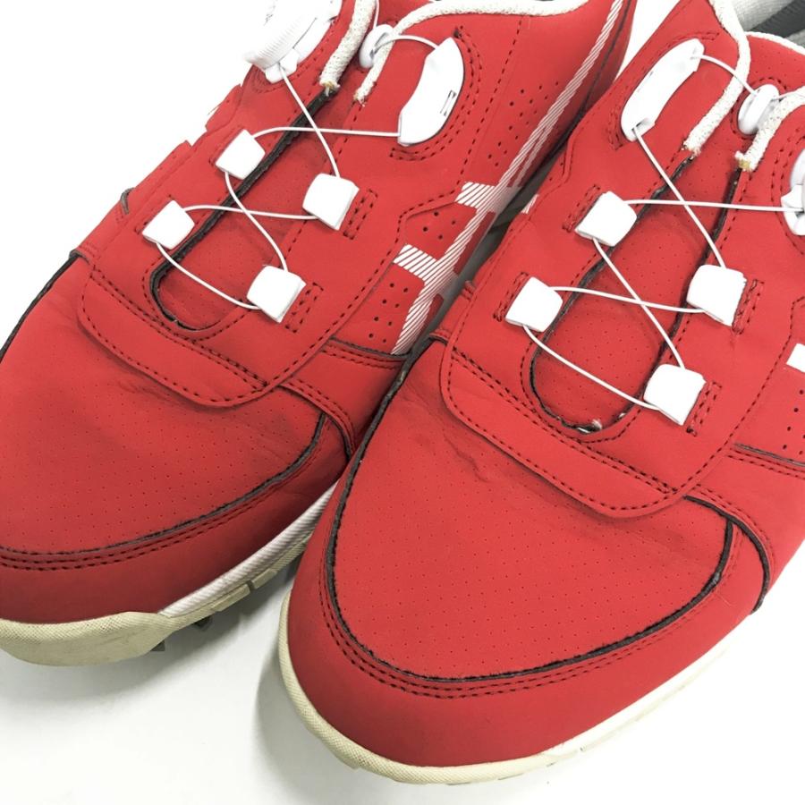 asics アシックス 1113A003 GEL-PRESHOT BOA ゴルフシューズ レッド系