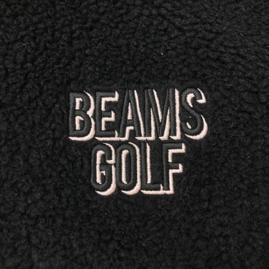 新品】BEAMS GOLF ビームスゴルフ ボアブルゾン ブラック系 M ゴルフ