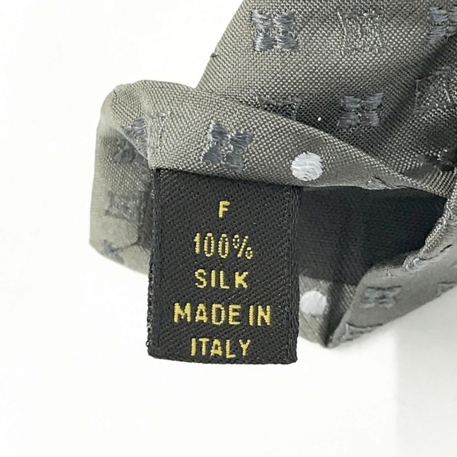 LOUIS VUITTON ネクタイ モノグラム柄 グレー LOUIS VUITTON ルイ ヴィトン ネクタイ モノグラム柄 グレー系 メンズ