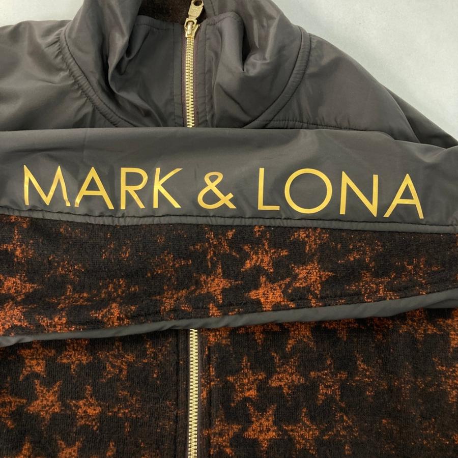 【MARK & LONA】メンズ ゴルフウェア / アウター（美品） MARK&LONA（マークアンドロナ） ジャケット ブラウン系 M ゴルフウェア