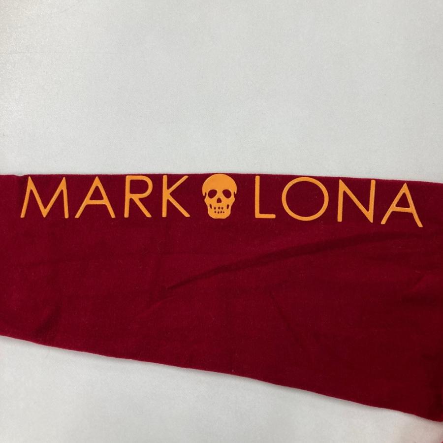 MARK\u0026LONA マークアンドロナ  長袖ポロシャツ  レッド系 M ゴルフウェア メンズの画像